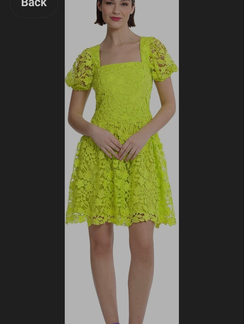 New Donna Morgan Evening Primrose Lace Lined Dress 12